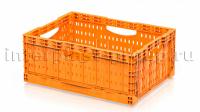 Ящик складной, 400х300х170 мм, оранжевый