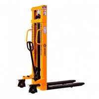 Ручной гидравлический штабелер SDJ 1530 (г/п 1.5 т, 3 м, фиксированные вилы) SMART