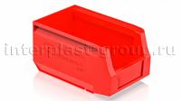 Складской лоток/контейнер для зап. частей, крепежей, красный, 250x150x130 мм
