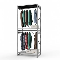 Стеллаж металлический ТСУ Универсал, 2500x1060x600 мм.Штанги: 2шт. Полки: метал. перф. 3 шт.