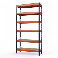 Стеллаж металлический Профи-Т 3000x1240x500 мм. Полки: фанера 6 шт.