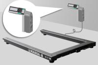 4D-U-1-1000-RL с печатью этикеток - Весы электронные паллетные