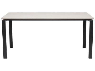 Стол NT 140x70 белое дерево/антрацит
