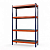 Стеллаж металлический Профи-Т 2500x1845x770 мм. Полки: оцинк. мет. усил. 4 шт.