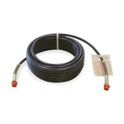 Рукав окрасочный 1/4"х15м. давл. 500 бар PAINT HOSE BLACK (чёрный с пружинами)